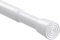 Tension Rod for Curtains 80-150cm Shower Curtain Rod White Spring Rod Extendable Curtain Pole No Drill Tension Rod Shower Curtain Poles for Clothes,Windows,Cupboard