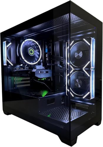 Gaming PC Intel i9 14900K 14th Gen • High-Performance • 32GB RAM • RTX 4060 8GB • 1TB SSD NVME • Premium Glass Case Gaming PC Windows 11 | WiFi | Fast & Smooth Gameplay (intel i9 14th Gen/RTX 4060)