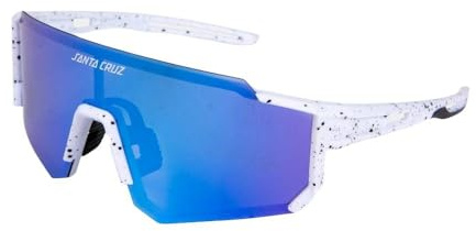 Santa Cruz Strip Racer Sonnenbrille unisex (white/blau)