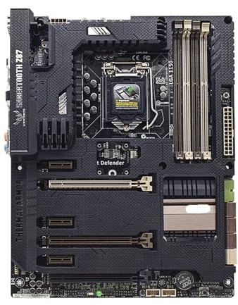 HIZON Sabertooth Z87 Placa Base Memoria Ram Ddr4 LGA 1150 CPU Compatible I7-4790K I5-4670K I5-4460 Xeon E3-1220 V3 ATX USB2.0