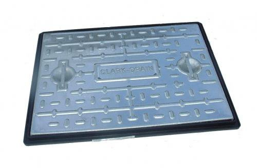 Clark-Drain Steel Manhole Cover 5 Tonne 450mm x 450mm