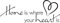 GRAZDesign Wandtattoo Wohnzimmer Sprüche Home is where your heart is, Wandaufkleber Familie - 79x30cm / 070 schwarz