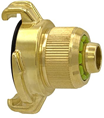 Variosan Raccord rapide avec raccord de serrage 12975, 1/2, laiton nu, système Geka