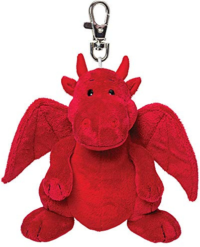 Suki Gifts International - Sitting Red Dragon Backpack Clip (14443)