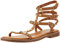 Les Tropéziennes par M. Belarbi CORALIE, Sandale plate Femme MARRON, 41 EU