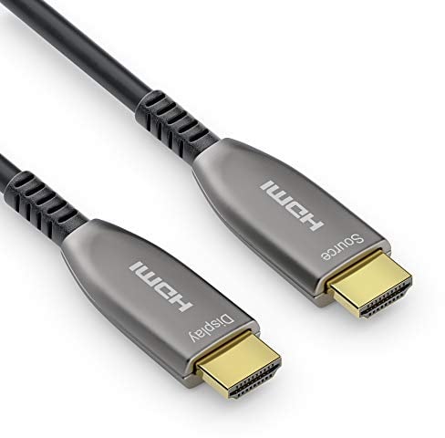 Sonero 15m de Cable HDMI 2.0b, híbrido de Fibra óptica, UHD 2160P, 4K60Hz, 4:4:4, HDR, 18Gbps