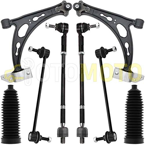 Querlenker Satz vorne passend für VW GOLF 5 6 TOURAN TIGUAN EOS Querlenker, Traggelenk, Koppelstange 12 Teilig