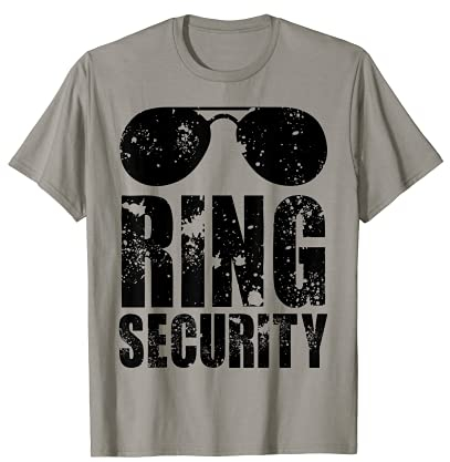 Ring Security Shirt Ringträger Jungen Hochzeit Party T-Shirt