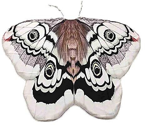 Dongbin Motte Flügel Schmetterling Umhang Schmetterling Schal Flügel Nymphe Pixie Kostüm Zubehör Schals Party Cosplay Tanzkostüm Stoff Mädchen Damen Schmetterling Kostüm Gunst 148x185cm