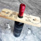 Fingerprint Designs Wine & Champagne Daddy Father's Day Personalised 2 Wine Glass & Bottle Holder