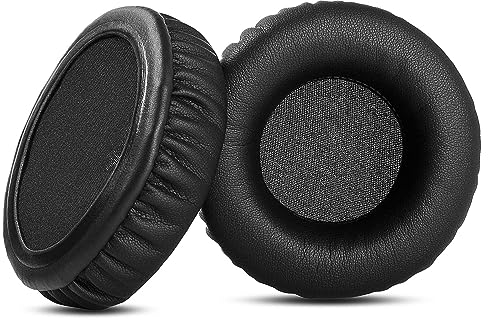 HD205 Replacement Earpads Cushions for Sennheiser HD205/HD-205/HD 205 Headphone Ear pads with Softer Protein Leather/Memory Foam