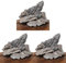Amtra Rock Dragon Stone - Aquarium Deko Natur Kalkstein 1 KG. (Packung mit 3)