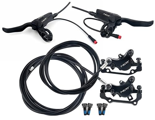 Fahrrad Hydraulische Scheibenbremse Vorne Hinten Set 1300mm 2100mm MTB Aluminiumlegierung Bremse Mit 2 Kolben Klemme Rennrad Ölbremse Für BMX XC
