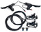 Fahrrad Hydraulische Scheibenbremse Vorne Hinten Set 1300mm 2100mm MTB Aluminiumlegierung Bremse Mit 2 Kolben Klemme Rennrad Ölbremse Für BMX XC