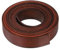 QUARKZMAN 2.2 Yard 20mm Cordon en Cuir Plat Vintage, Bandes de Lacets en Cuir de 2mm d'Épaisseur pour la Fabrication de Bijoux DIY, Bracelet, Sangle de Sac à Main (Café)
