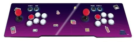 INFINITON Consola BIGBOX V4.0, Hasta 4 Players, HDMI y VGA, 10.250 juegos, Iluminación Retro