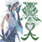 Genshin Impact Xiao Cosplay Tattoo Sticker