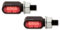 Blinker Highsider CNC Light Little Bronx 3in1 Rücklicht Bremslicht schwarz getönt paar