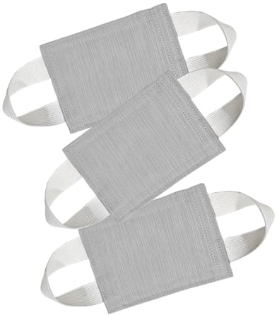 SLIFEOW Lot de 3 silencieux de loquet de porte en tissu pour réduire le bruit de claquement, coussin de fermeture silencieux pour éviter les claquements de porte (3,