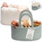 Redcoutt Baby Windel Caddy Organizer, Baby Wickelkorb Organizer für den Wickeltisch, Geschenk für Babyparty, Auto Organizer, Wickeltisch Organizer, Tragbare Windeltasche