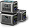 ALLPOWERS R1500 Station électrique portable 1800W avec 2 x batterie supplémentaire B1000, capacité étendue de 1152Wh à 3456Wh, batterie LiFePO4, générateur solaire pour secours domestique, camping-car