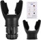 Mivanta Breathing Trainer, Lung Trainer, Breathing Training Device with Adjustable Resistances to Increase Breathing Endurance for The Lungs, Easy to Clean Sports Breathing Trainer, Lung Trainer