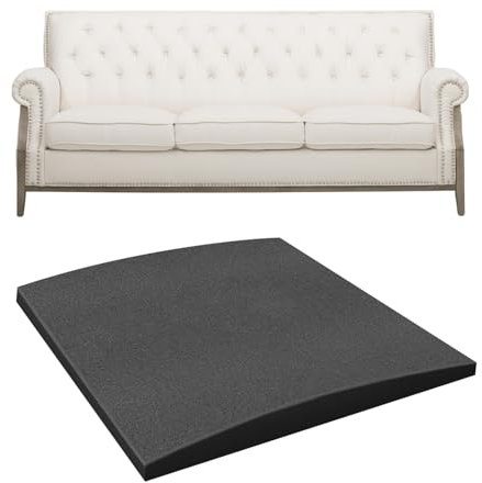 Cojín de Espuma de 50 x 50 cm, Soporte de Cojín de Sofá, Soporte de Asiento de Muebles, Reemplazo de Reparación de Hundimiento para Sofá, Repuesto de Reparación de Alta Densidad para Sofá