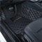 ZSHYTWE Auto Fußmatten Auto-Fußmatten Für Kia Für Sportage 2011-2021 Auto Luxus Leder Männer Frauen Auto Matten Volle Abdeckung Automatten(L Black)