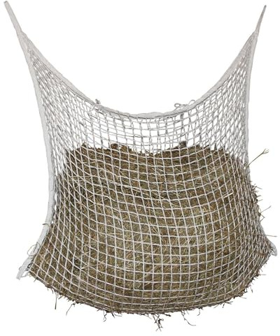 AVERDE Heunetztasche 120 x 90 cm, weiß Maschenweite: 3 x 3 cm