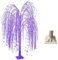 Willow Tree - Albero di salice artificiale con luci a LED per decorazione giardino e patio