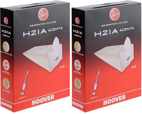 Hoover 09173873 Sac de filtration pour Séries Hoover Candy Acenta (Lot de 2)