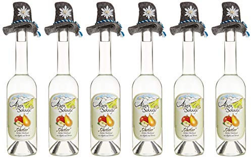 Alpenschnaps | Steinbeisser | 1 x 500ml | Obstler | pures Alpenglück im Glas
