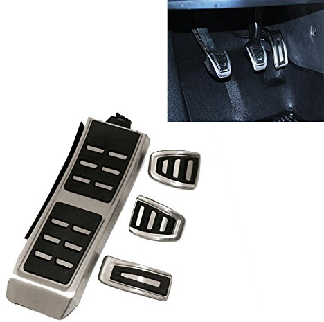 Pedale Fit für A4 B8 A6 linkslenker Kraftstoff Bremse Fußstütze Pedal kupplung Abdeckung Auto Zubehör