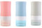 Set di bottiglie da viaggio in silicone da 3 pezzi Contenitori da viaggio comprimibili a tenuta stagna riutilizzabili da 38 ml per lozione shampoo liquido