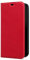 WIIUKA Hülle für iPhone 12 Pro Max Lederhülle, Deutsches Premium Leder, mit Kartenfach, extra Dünn, Handyhülle mit Standfunktion, Tasche Rot