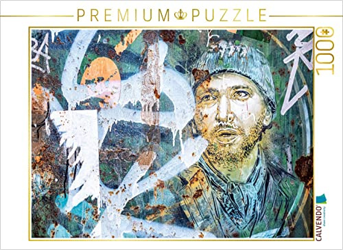 CALVENDO Puzzle Portrait in grün | 1000 Teile Lege-Größe 64 x 48 cm Foto-Puzzle für glückliche Stunden