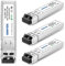 QINIYEK 10GBase-SR SFP+ Transceiver,10G Multimode SFP+ LC Module,850nm MMF,Fino a 300 m,Compatibile con Cisco SFP-10G-SR,Ubiquiti UF-MM-10G,Fortinet,Mikrotik,Netgear,Supermicro (Confezione da 4)
