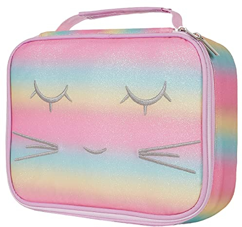 VASCHY Große Federmäppchen, Multi Fächer Mäppchen Organizer 72 Stück Etui Schule Federmappe Federtasche Maeppchen für Jungen Mädchen Gilter Unicorn