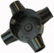 4 Way Intersection Black 20MM, Conduit Fittings Bodies/Boxes Cable Management, Qty X 1