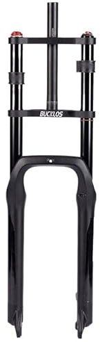 Gerrit Federgabel MTB Gabel 20 26 Zoll Fatbike Gabel Doppel Schulter Mountainbike Suspension Fett Reifen Fahrrad Luft Gabel for Schnee Strand Fahrrad Fahrradgabeln (Color : Fork 26x4.0 inch)