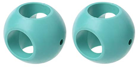 Lot de 2 boules d'eau purifiée anti-calcaire pour machine à laver