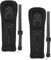 GBKDQQ 2x Wii-Fernbedienung: Wii Controller Gamecontroller Wireless Remote Bewegungssensor Vernbedinung Ersatz Gamepad Controller für Wii und Wii-Konsole, mit Silikonhülle und Handschlaufe (Schwarz)