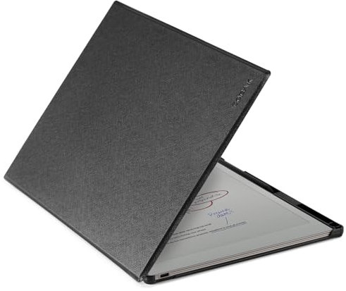 CoBak Case for reMarkable Paper Pro Color Tablet - Auto Sleep/Wake Hard Back Shell Protective Book Folio Cover with Built-in Pen Holder and Nibs Holder - for 11.8 2024 Released, Blakc