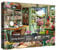 Beautiful Spring Garden Puzzles for Adults 1000 Pieces Nature, Colorful Flower Plant Art House Jigsaw Puzzles, Pretty Rose Floral Daisy Cabin Puzzle