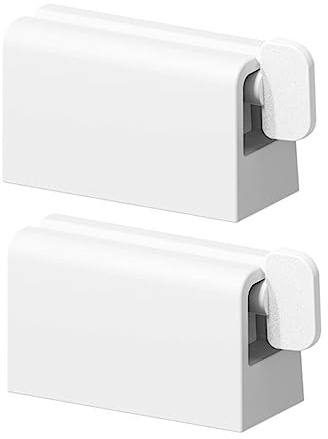 HAPINARY Zahnpastaspender Wandhalter Halter Dispenser Zahnpastaständer Platzsparend