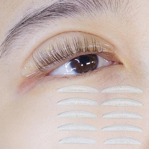 PERMANIA Wimpernlifting Pads Selbstklebend, 10 Stück Silikon Dauerwelle Pads, Korean Klebstofffreie Lash Lifting Pad für Salon und Heimgebrauch