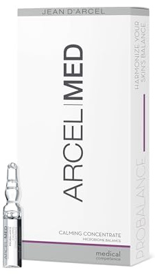 JEAN D'ARCEL ARCELMED Ampullen Set - Calming Concentrate 7 x 2 ml - Beruhigt die Haut - Reduziert Rötungen - Versorgt das Gesicht mit Feuchtigkeit