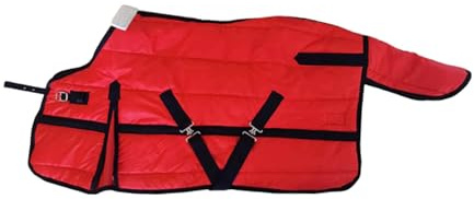 Pegciuho Pferdedecke, Weidedecke, Reitbekleidung, Professionelle Regendecke für Pferde, Weidedecke, 115cm