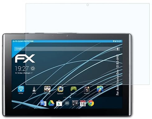 atFoliX Screen Protection Film compatible with Acer Iconia One 10 B3-A40 Screen Protector, ultra-clear FX Protective Film (2X)