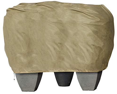 Windhager Winter-Vlieshaube Multi-Protect, Kälteschutz, Frostschutz, Gartenvlies, Abdeckvlies, mit Kordel und Reissverschluss, 1,2 x 1,8 m